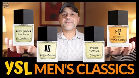 YSL Classic Men's Fragrances Review: Pour Homme, Jazz, M7 